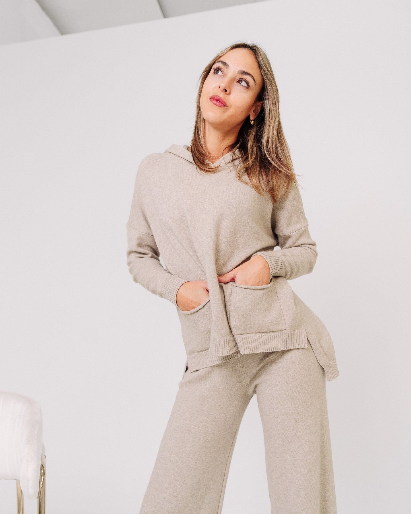 Felpa e pantalone tuta donna made in Italy