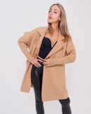 Giacca donna beige made in Italy