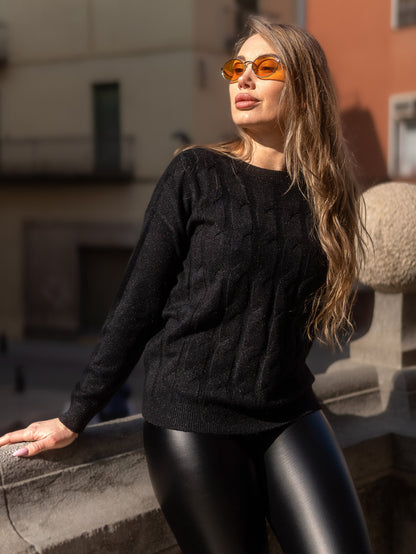 Maglione donna nero